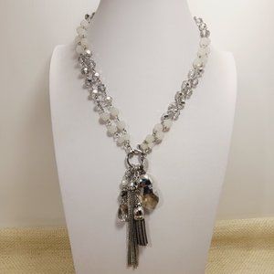 White House Black Market Charm Necklace.